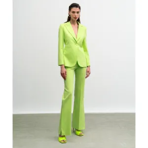 Access Lime Green Longline Tailored Blazer