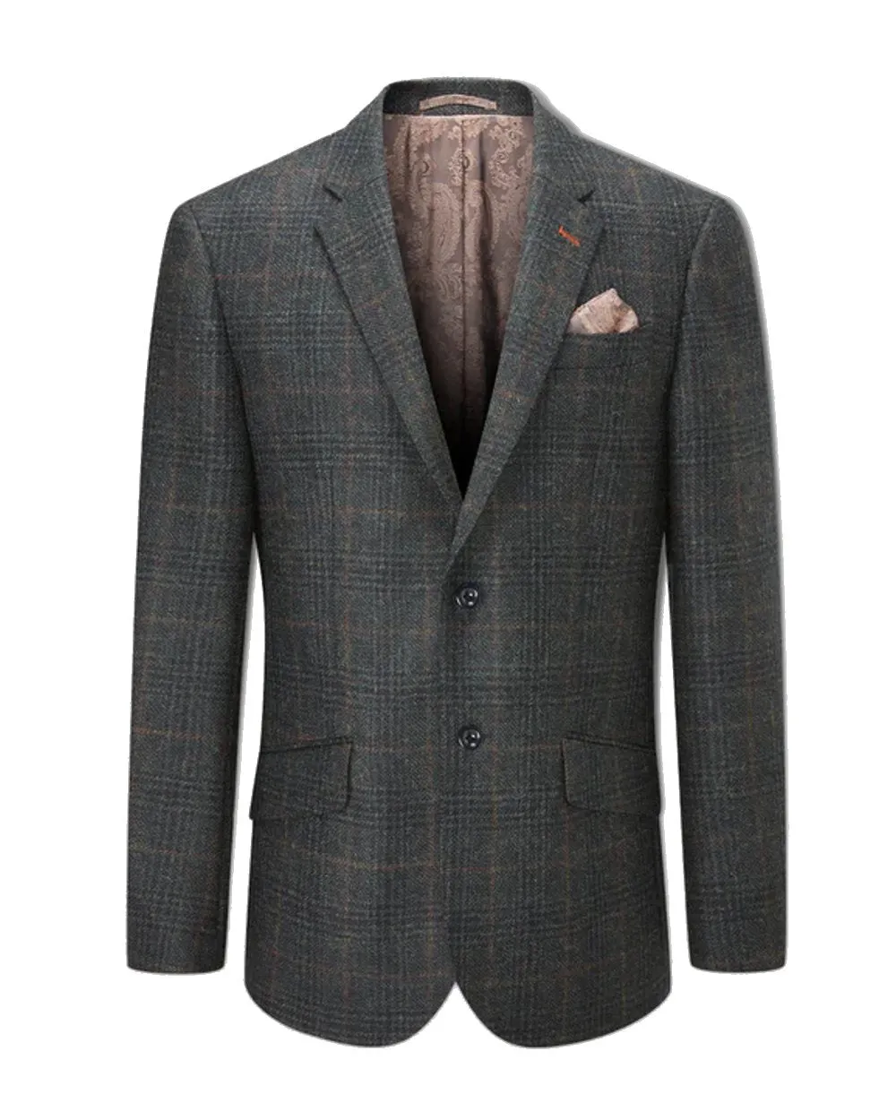 Alan Paine Surrey Mens Tweed Lined Blazer