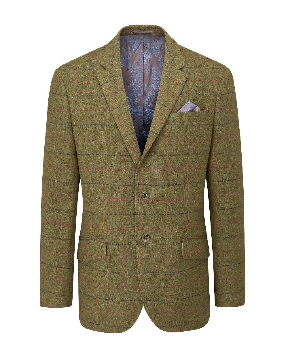 Alan Paine Surrey Mens Tweed Lined Blazer