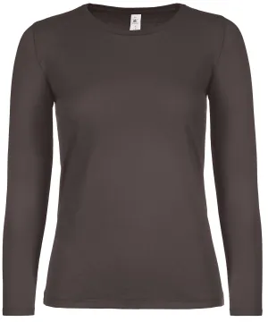 Bear Brown - B&C #E150 long sleeve /women