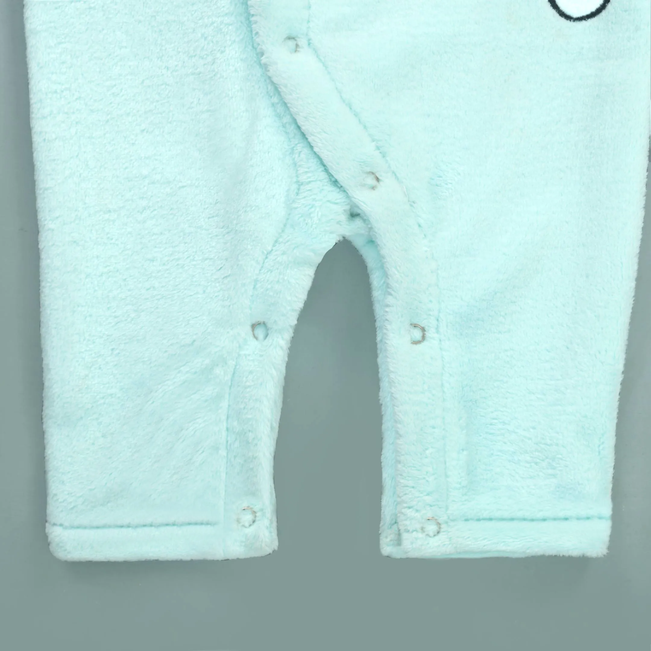 Cozy Elephant Fleece Romper