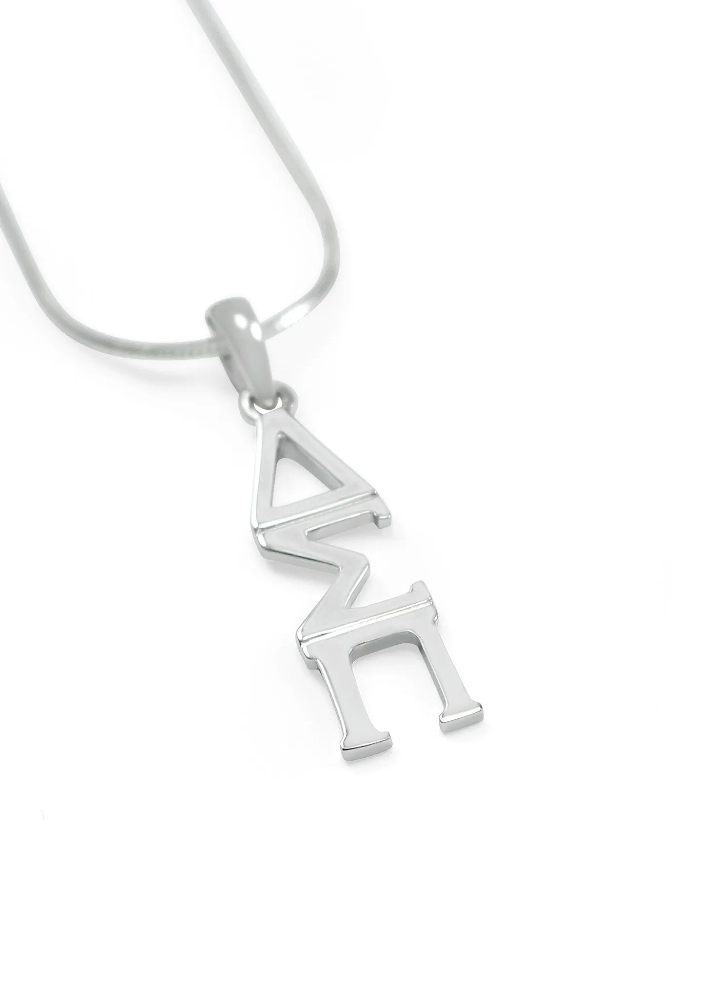 Delta Sigma Pi Sterling Silver Lavaliere Pendant