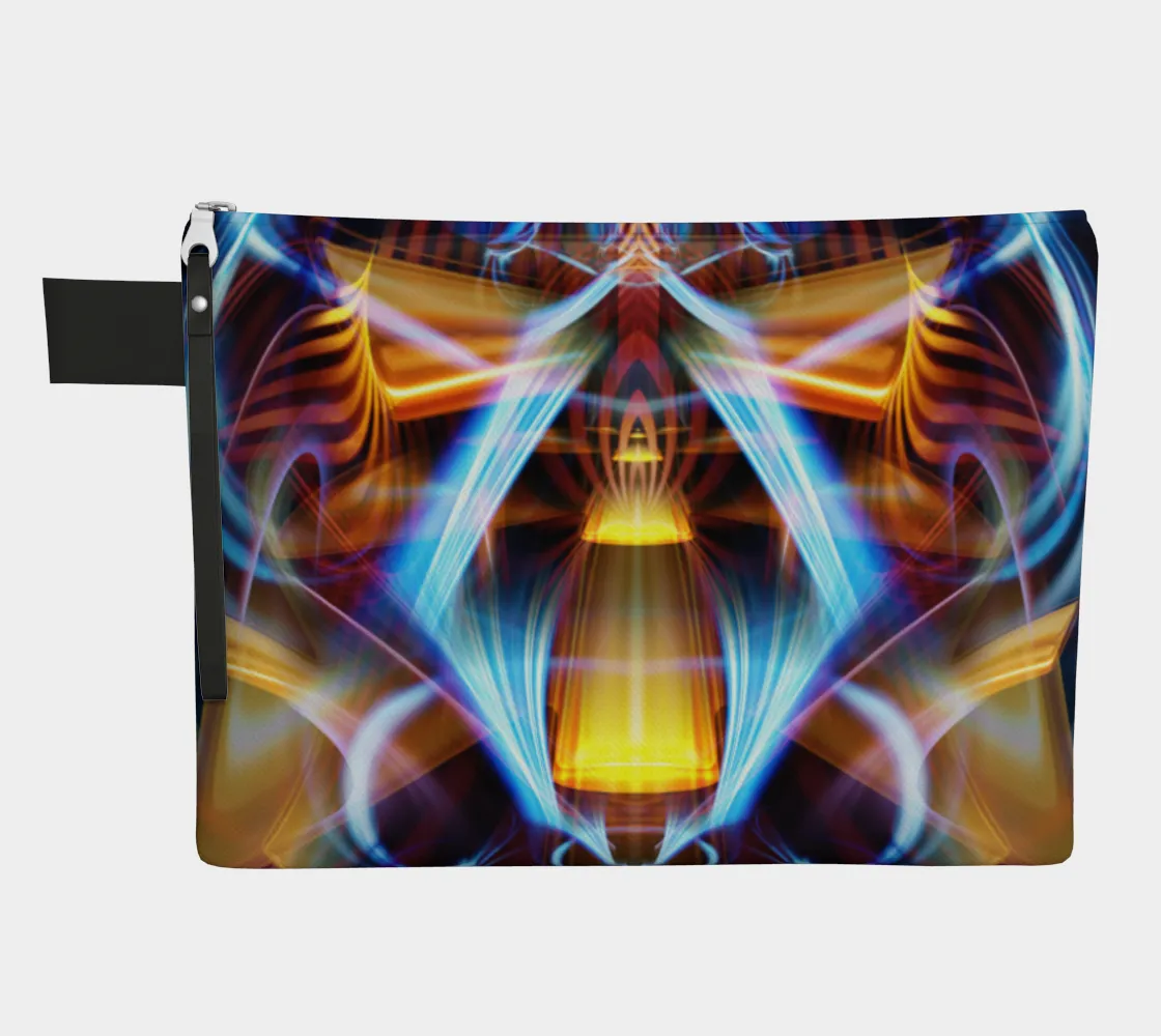 GALACTIC SPHINX ZIPPER POUCH