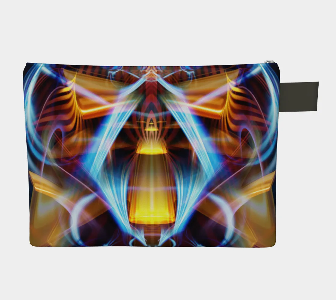 GALACTIC SPHINX ZIPPER POUCH