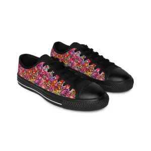 Hippie Vivid Wallpaper Men's Sneakers