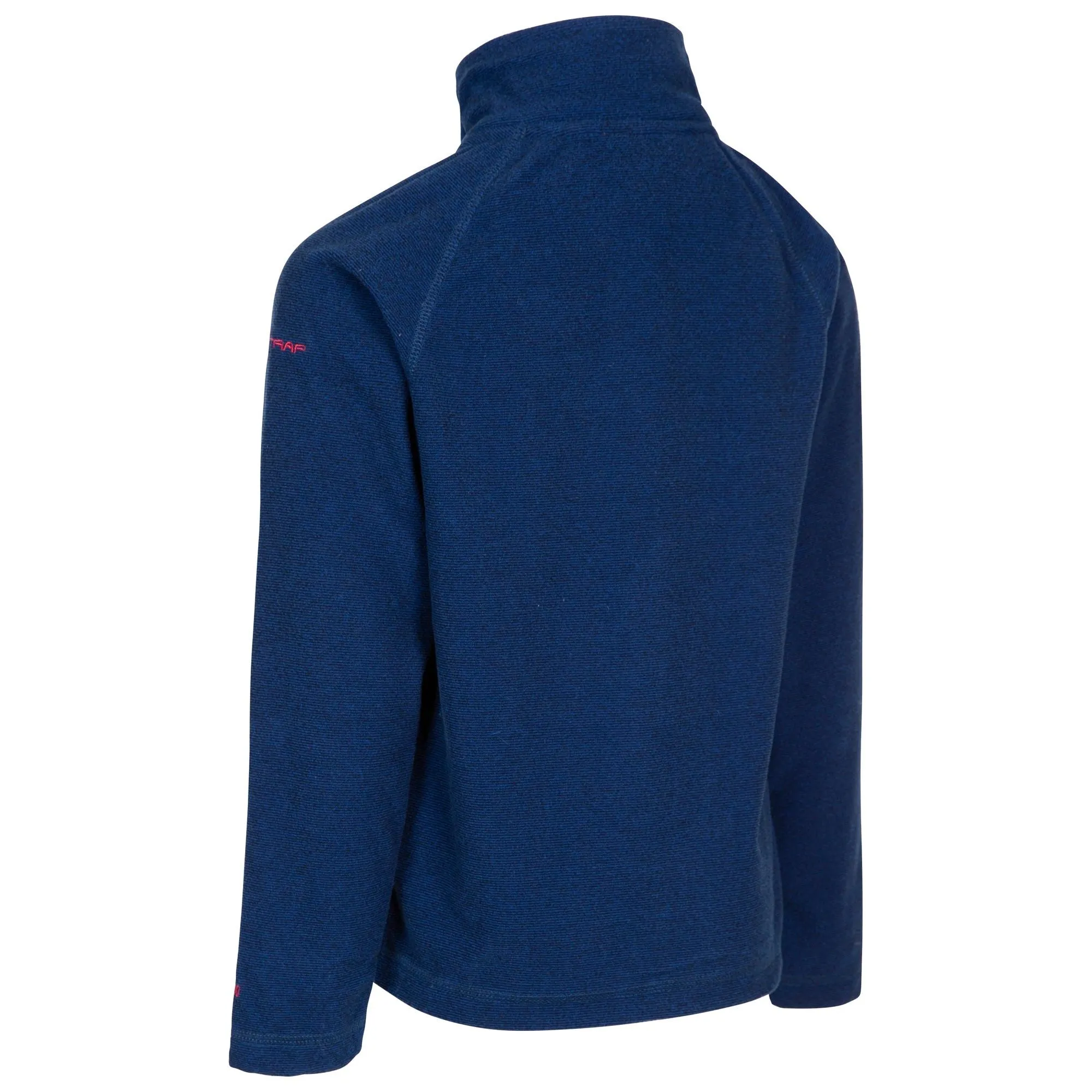 Keynote Boys Half Zip Fleece Top in Dark Blue