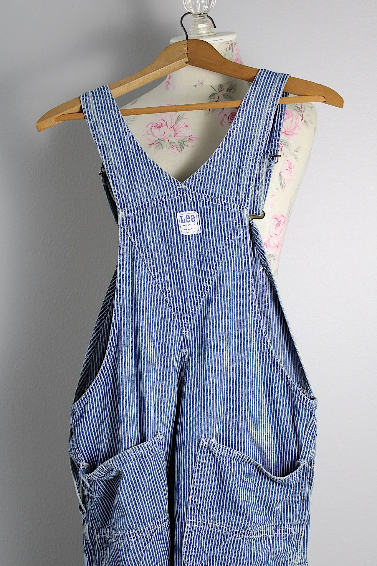 Lee Hickory Striped Overalls