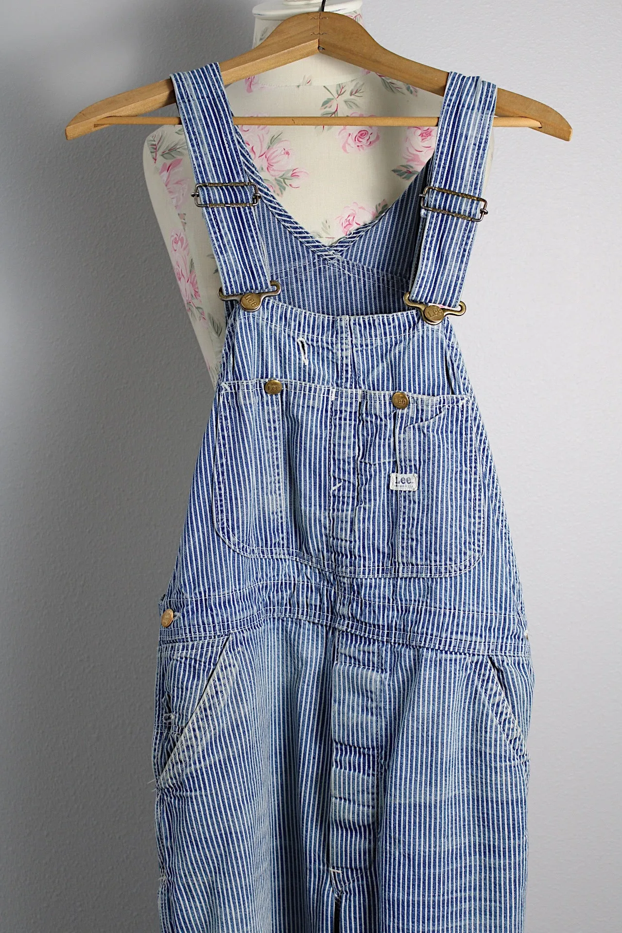 Lee Hickory Striped Overalls