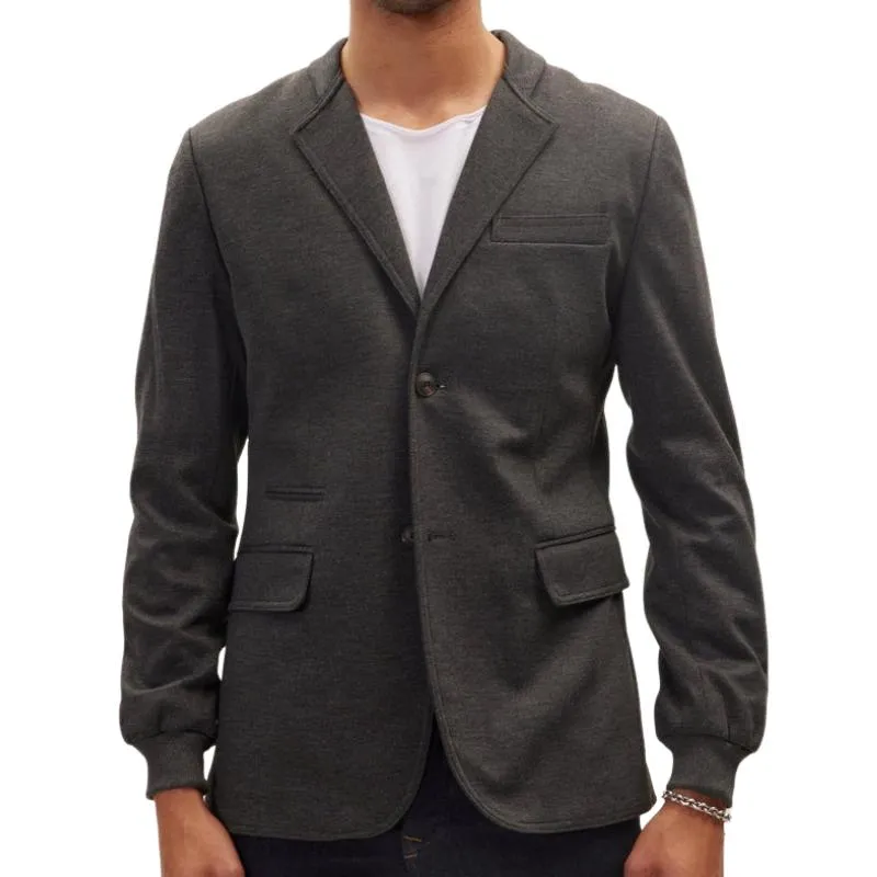 Men's Casual Thin Lapel Two-button Blazer 99178614F