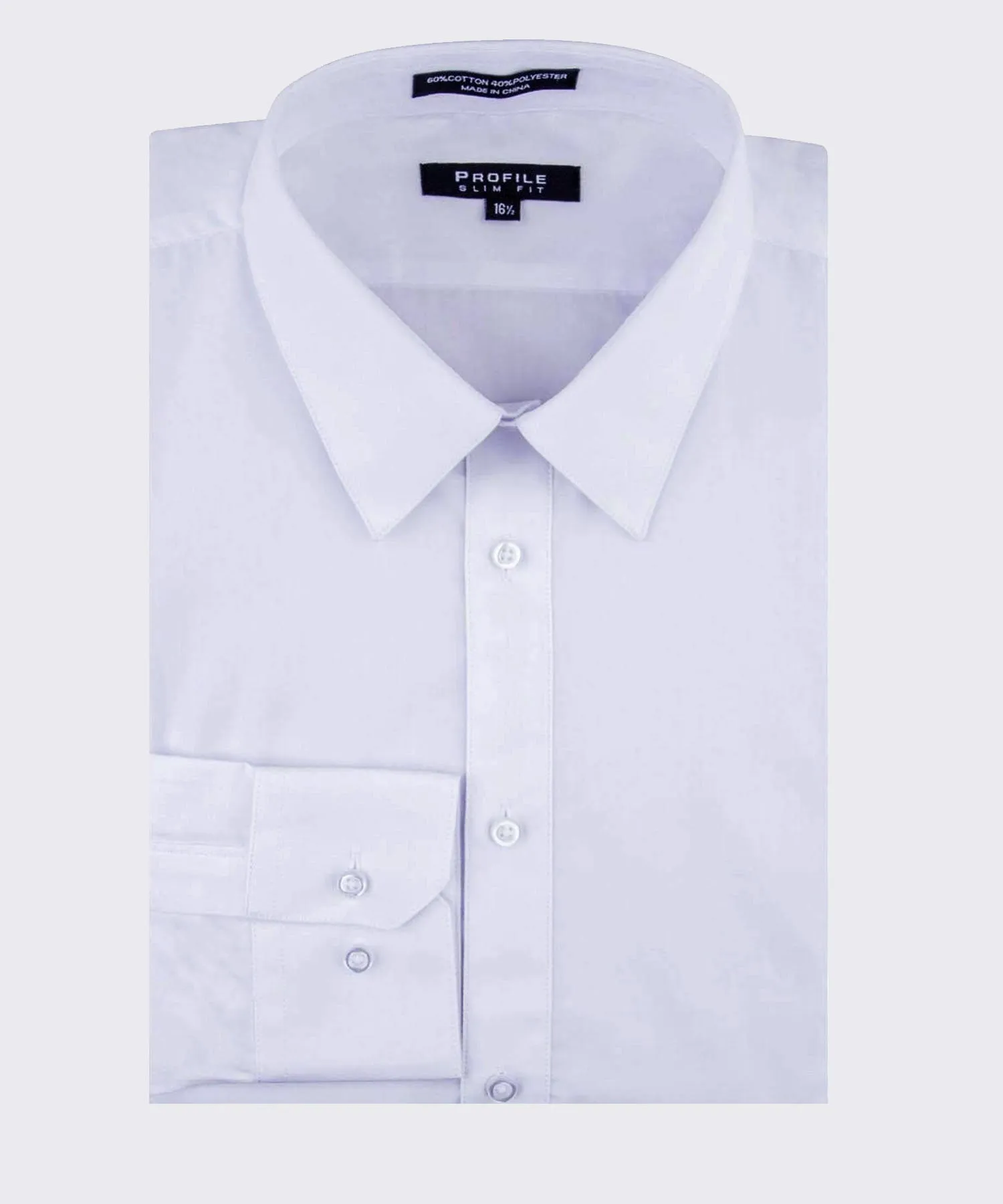 Profile Slim Fit Dress Shirt - Off White