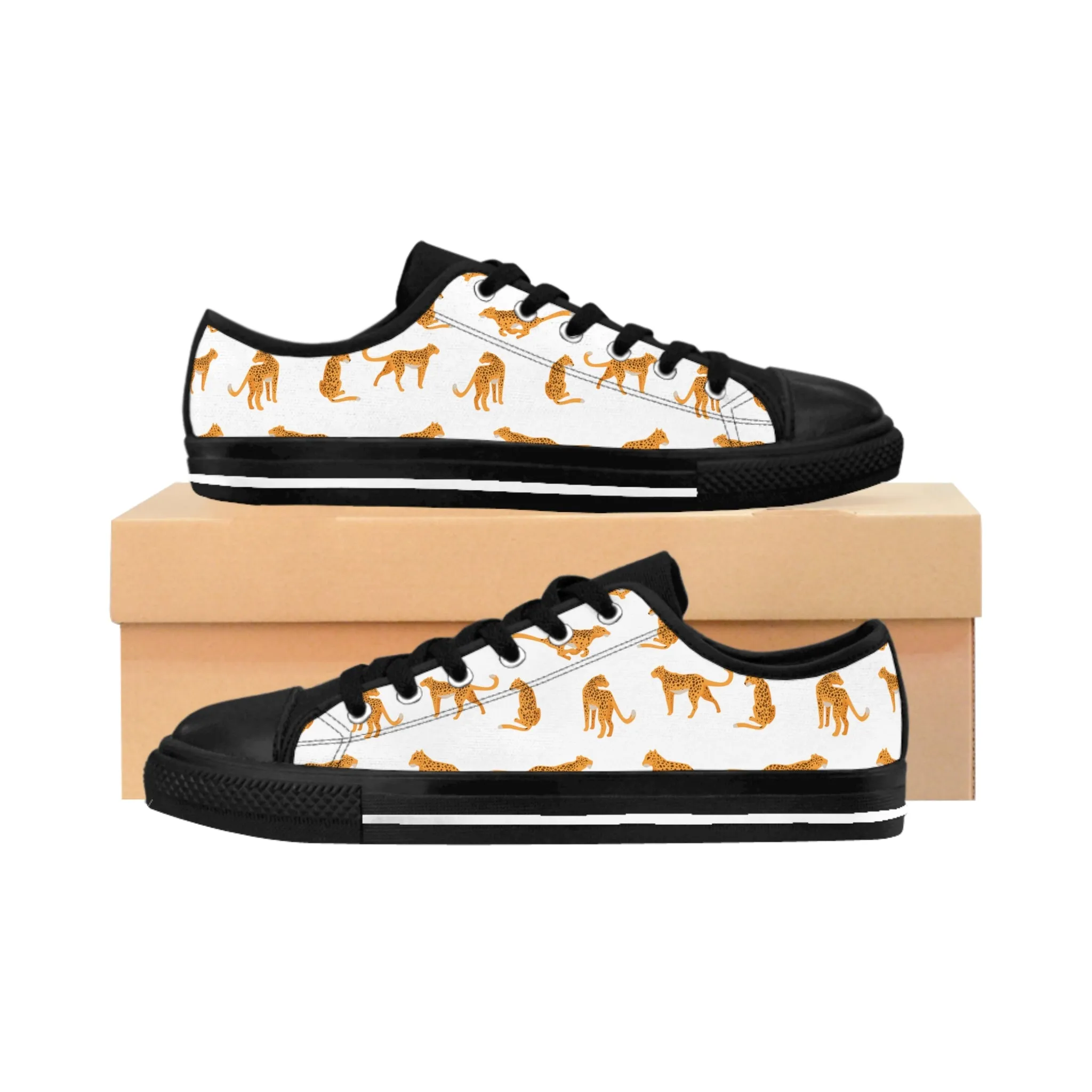 Spotted Leopard Men's Sneakers