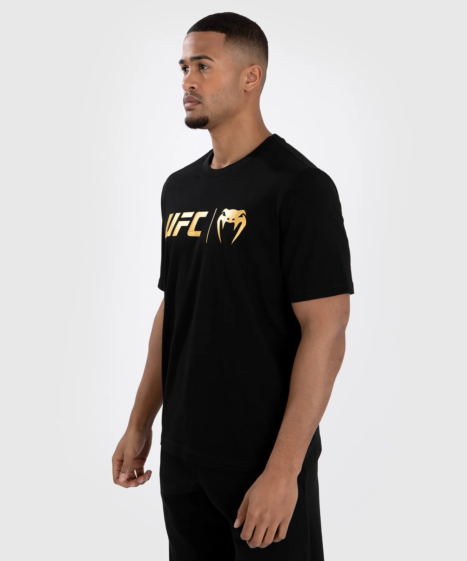 UFC Venum Classic  T-Shirt - Black/Gold