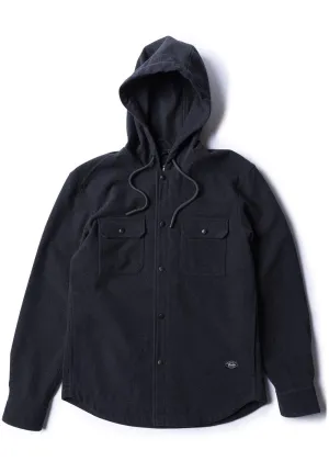 Vissla Creators Northern Eco Wool Hooded Jacket - BLACK HEATHER